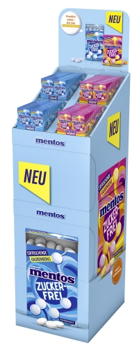 Mentos gibt es ab März auch zuckerfrei -